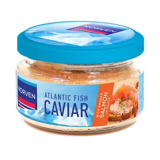 IKRU PASTA NORVEN ATL. ZIVJU BALTAJĀ MĒRCĒ AR KŪP. LASI 160G