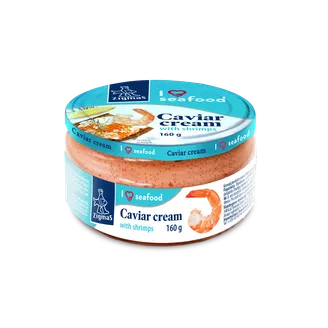 IKRU SMĒRIŅŠ ZIGMAS AR GARNELĒM 160G
