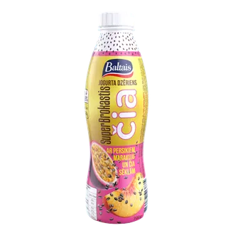 JOGURTA DZĒRIENS SUPER BROKASTIS AR MARAKUJU UN ČIA 700G