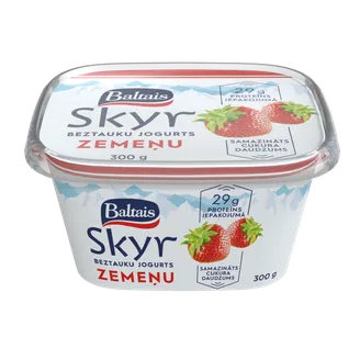 Jogurts Baltais Skyr zemeņu 300g
