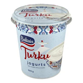 JOGURTS BALTAIS TURKU BEZ PIEDEVĀM 300G