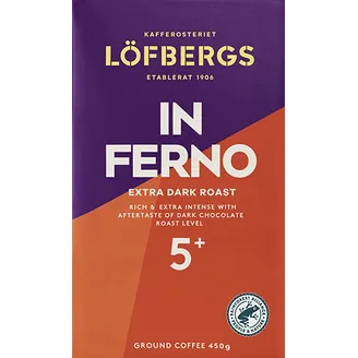 KAFIJA MALTA LÖFBERGS INFERNO EXTRA DARK RA 450G