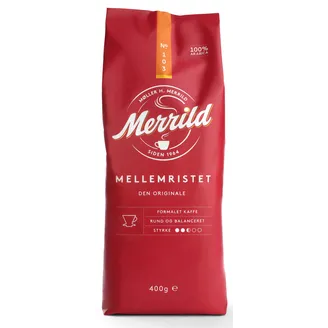 KAFIJA MALTA MERRILD MELLEMRISTET 400G
