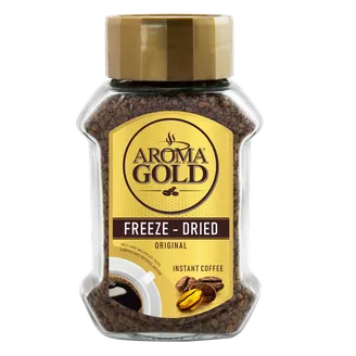 KAFIJA ŠĶĪSTOŠĀ AROMA GOLD GRANULĒTA 100G