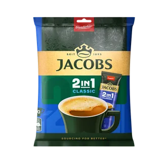 KAFIJA ŠĶĪSTOŠĀ JACOBS 2IN1 CLASSIC 12.4GX10 MAISS