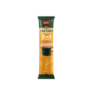 KAFIJA ŠĶĪSTOŠĀ JACOBS 3IN1 CARAMEL 11.2G 1GAB
