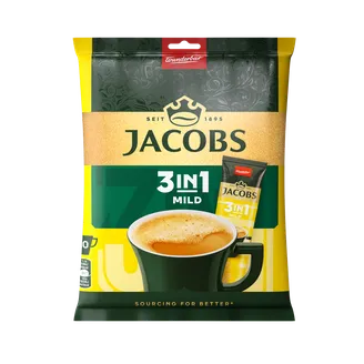 KAFIJA ŠĶĪSTOŠĀ JACOBS 3IN1 MILD 11.1GX10 MAISS
