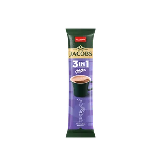 KAFIJA ŠĶĪSTOŠĀ JACOBS 3IN1 MILKA 12.4G 1GAB