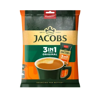 KAFIJA ŠĶĪSTOŠĀ JACOBS 3IN1 ORGINAL 12.6GX10 MAISS