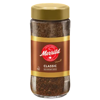 KAFIJA ŠĶĪSTOŠĀ MERRILD CLASSIC 100G STIKLS