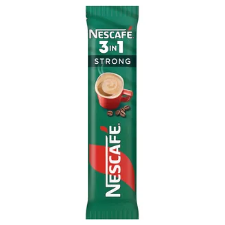 KAFIJA ŠĶĪSTOŠĀ NESCAFE STRONG 3IN1 16G 1GAB