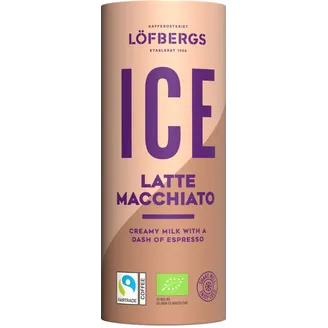 KAFIJAS DZĒRIENS LOFBERGS ICE LATTE MACCHIATO ORG.230ML