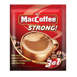 Kafijas dzēriens MacCoffee 3in1 strong 16g