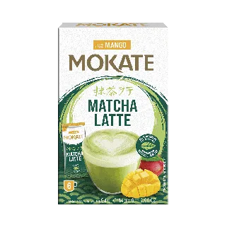 KAFIJAS DZĒRIENS MOKATE LATTE MATCHA MANGO 14GX6