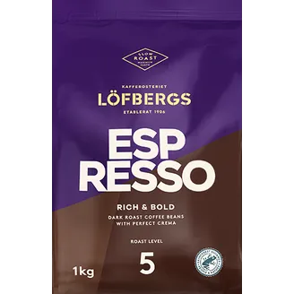 KAFIJAS PUPIŅAS LÖFBERGS ESPRESSO RA 1KG