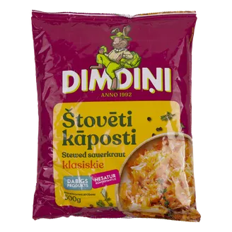 KĀPOSTI DIMDIŅI ŠTOVĒTI 500G PACIŅA