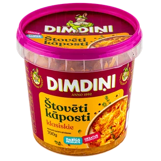 Kāposti štovēti Dimdiņkāposti 700g