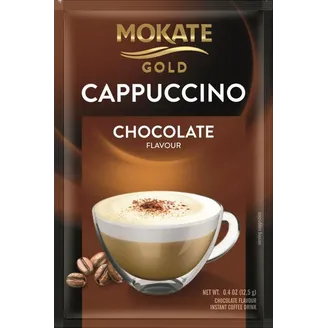 KAPUČINO MOKATE AR ŠOKOLĀDES GARŠU 12.5GX8 1GAB