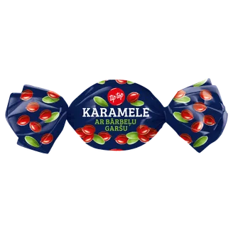 KARAMELES TIP TOP AR BĀRBEĻU GARŠU SVER.