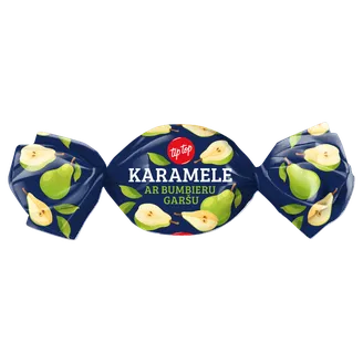 KARAMELES TIP TOP AR BUMBIERU GARŠU SVER.