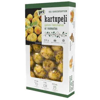 KARTUPEĻI PRI AR ROZMARĪNU VĀRĪTI 430G