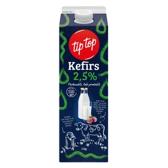 KEFĪRS TIP TOP 2.5% 1KG
