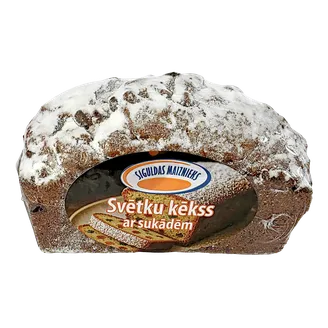 KĒKSS SVĒTKU SIGULDAS MAIZNIEKS AR SUKĀDĒM 400G