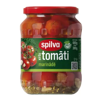 ĶIRŠU TOMĀTI SPILVA MARINĀDĒ 680G