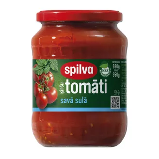 ĶIRŠU TOMĀTI SPILVA SAVĀ SULĀ 680G