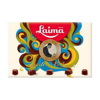 KONFEKŠU KĀRBA LAIMA ROZES ASORTI TUMŠĀ 470G