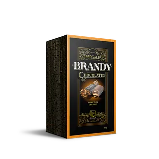 KONFEKŠU KĀRBA PERGALE AR BRENDIJU 190G