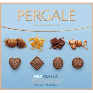 KONFEKŠU KĀRBA PERGALE MILK CLASSIC IZLASE 114G