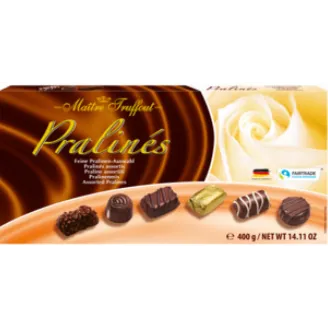 KONFEKŠU KĀRBA PRALINES 400G