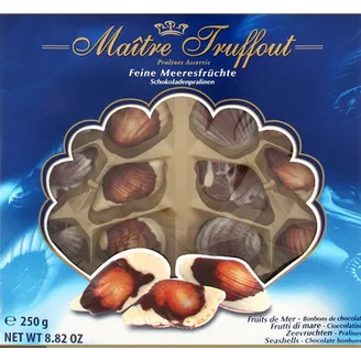 KONFEKŠU KĀRBA SEASHELLS 250G