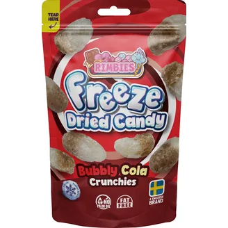 KONFEKTES RIMBIES BUBBLY COLA CRUNCHIE 40G