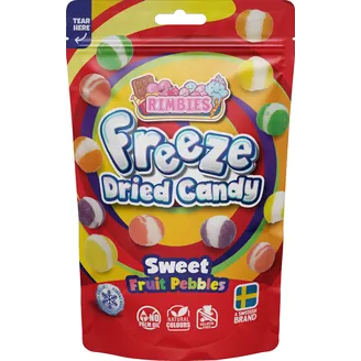 KONFEKTES RIMBIES SWEET FRUIT PEBBLES 50G
