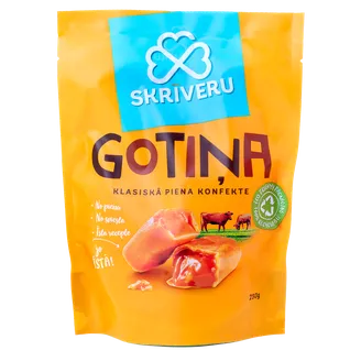 KONFEKTES SKRĪVERU GOTIŅA KLASISKĀ 250G
