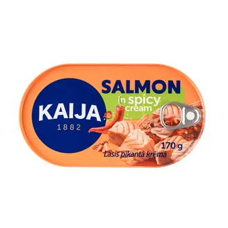 KONSERVI LAŠA FILEJA KAIJA PIKANTAJĀ KRĒMĀ 170G