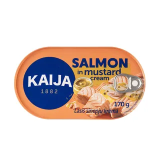 KONSERVI LAŠA FILEJA KAIJA SINEPJU KRĒMĀ 170G