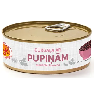 KONSERVI RGK CŪKGAĻA AR PUPIŅĀM 250G