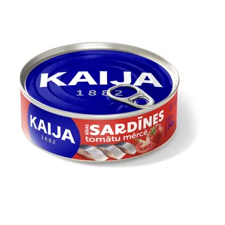 KONSERVI SARDĪNES KAIJA TOMĀTU MĒRCĒ 240G