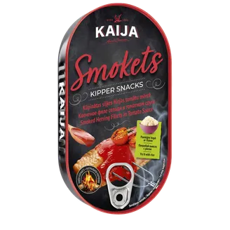 KONSERVI SIĻĶU FILEJAS KAIJA TOMĀTU MĒRCĒ KŪPINĀTAS 170G EO