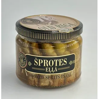 KONSERVI ŠPROTES OLD RIGA EĻĻĀ 250G STIKLS