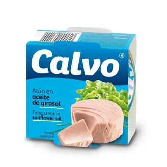 KONSERVI TUNČA STEIKS CALVO EĻĻĀ 160G