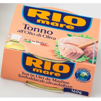KONSERVI TUNCIS RIO MARE OLĪVEĻĻĀ 160G