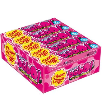 KOŠĻĀJAMĀ GUMIJA CHCH BIG BABOL TUTTI FRUTTI 27.6G