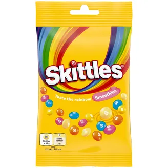 KOŠĻĀJAMAS KONFEKTES SKITTLES SMOOTHIES 95G