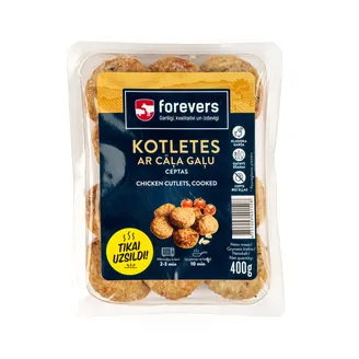 KOTLETES FOREVERS CĀĻA GAĻAS 400G