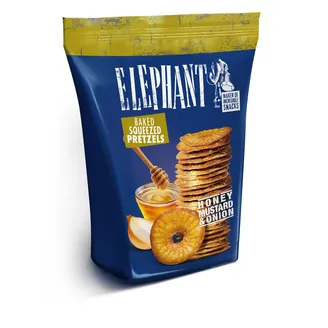 KREKERI ELEPHANT MEDUS SINEPES UN SĪPOLS 70G