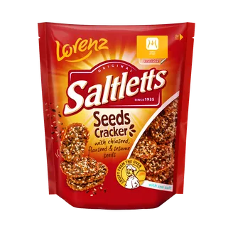 KREKERI LORENZ SALTLETTS SĀĻIE AR SĒKLĀM 100G